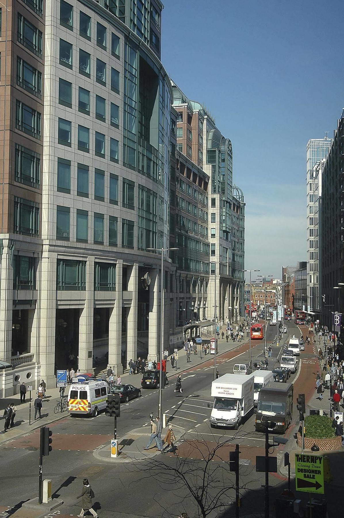 Apartmán 196 Bishopsgate Londýn Exteriér fotografie